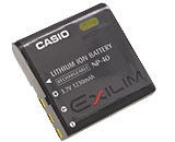 Casio Lithium ion battery NP-40  (NP-40DCC)